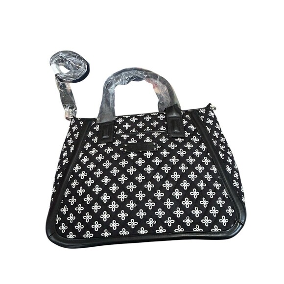Vera Bradley Trimmed Trapeze Satchel "Mini Concerto" MSRP‎ $88 - Picture 1 of 5